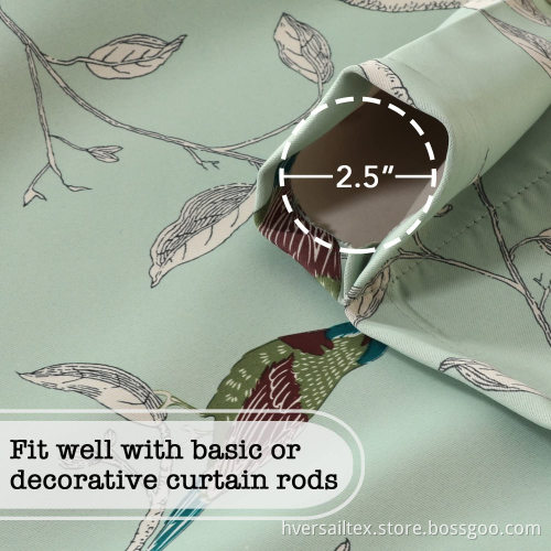Tie Up Shade Room Darkening Short Curtain